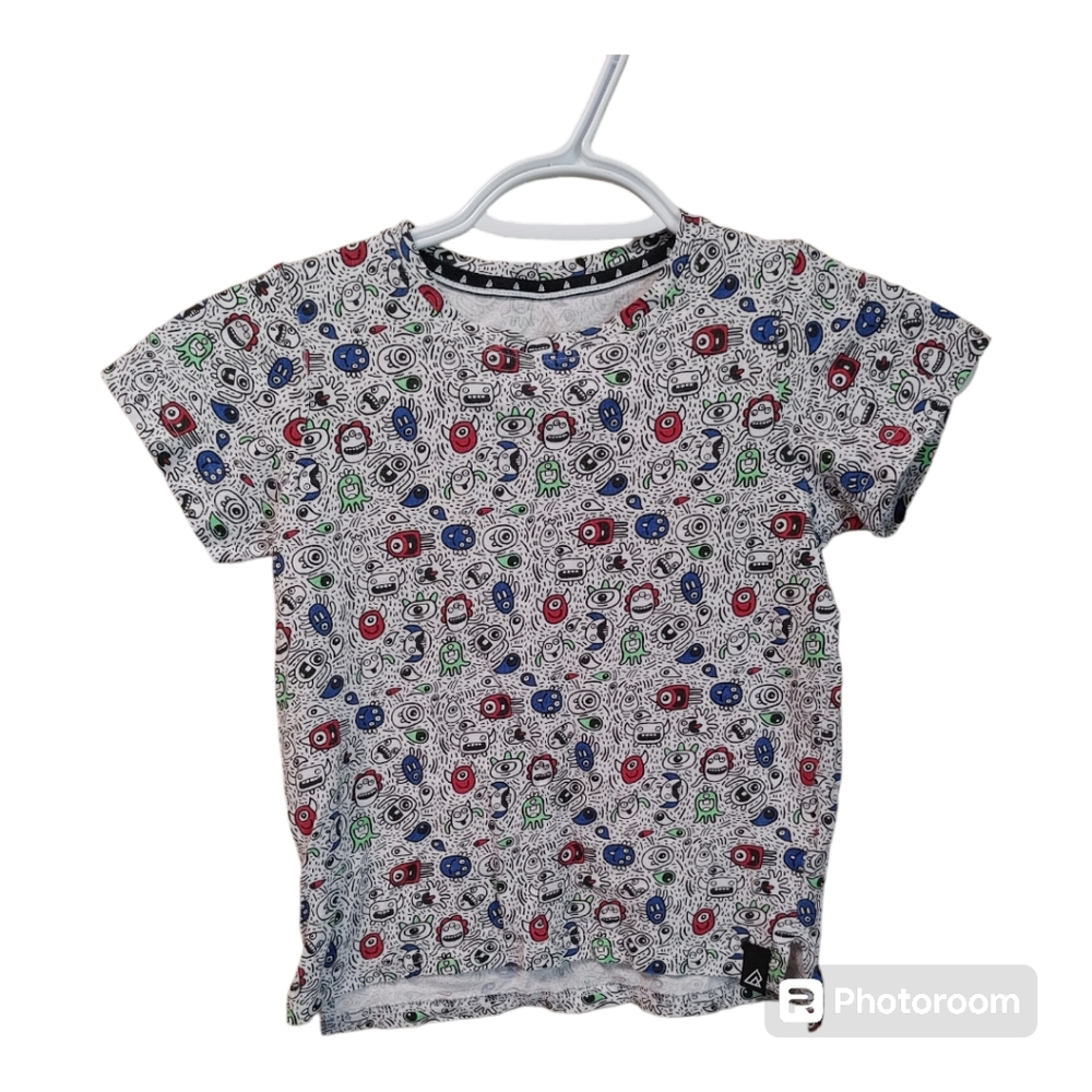 RIPZONE Boys 100% Cotton Graphic Tee Size 6